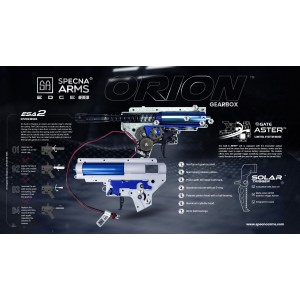 Страйкбольный автомат RRA SA-E03 EDGE 2.0™ Gate ASTER Carbine Replica - black [SPECNA ARMS]